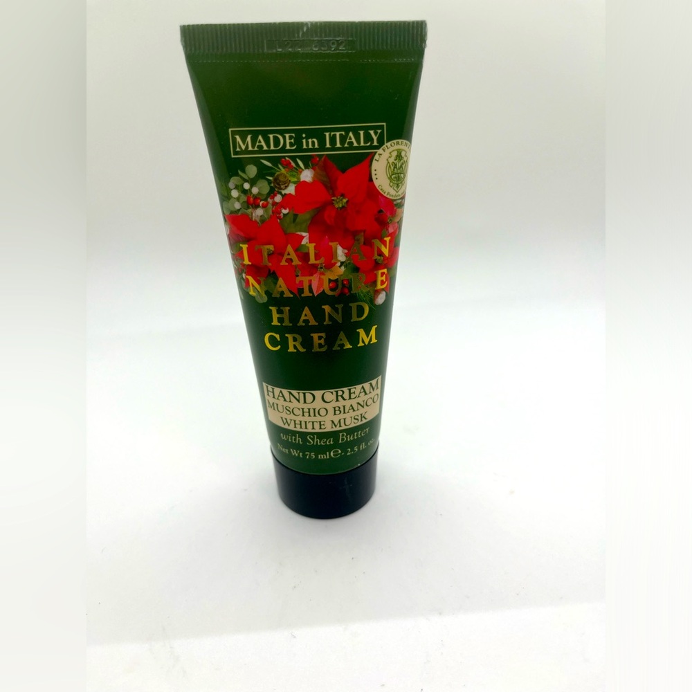 MARIO FISSI White Musk Hand Cream W/ Shea Butter 2.5 FLOz New